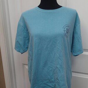 Blue 84 Death's Door Lake Michigan Men's T-shirt Size Medium